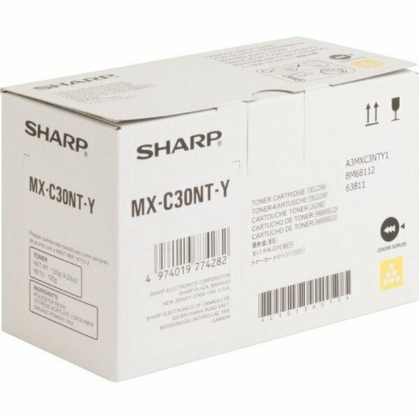 Sharp Electronics CRTDG, LSR, MXC300, YEL, 6K SHRMXC30NTY